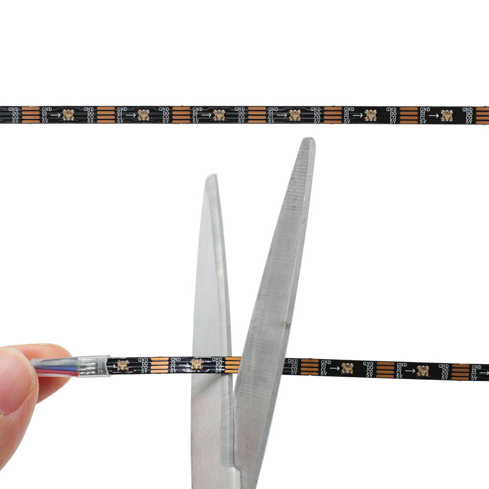 4mm APA102 Digital RGB LED Strip 5V - Individually Addressable 4mm APA102 Digital RGB LED Strip 5V - Individually Addressable